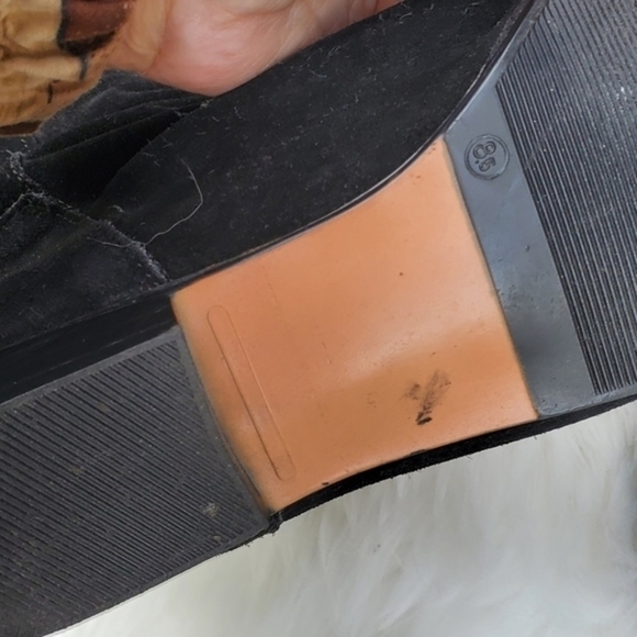 Vintage Suede Slouch Boots 8.5‎ - Picture 7 of 13